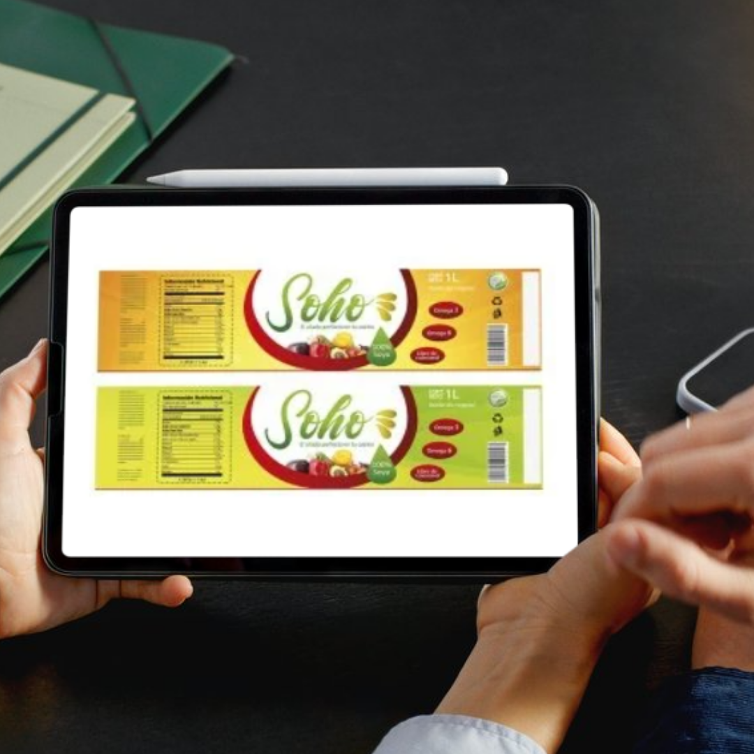 Trabajo de diseño y branding LABAC 19